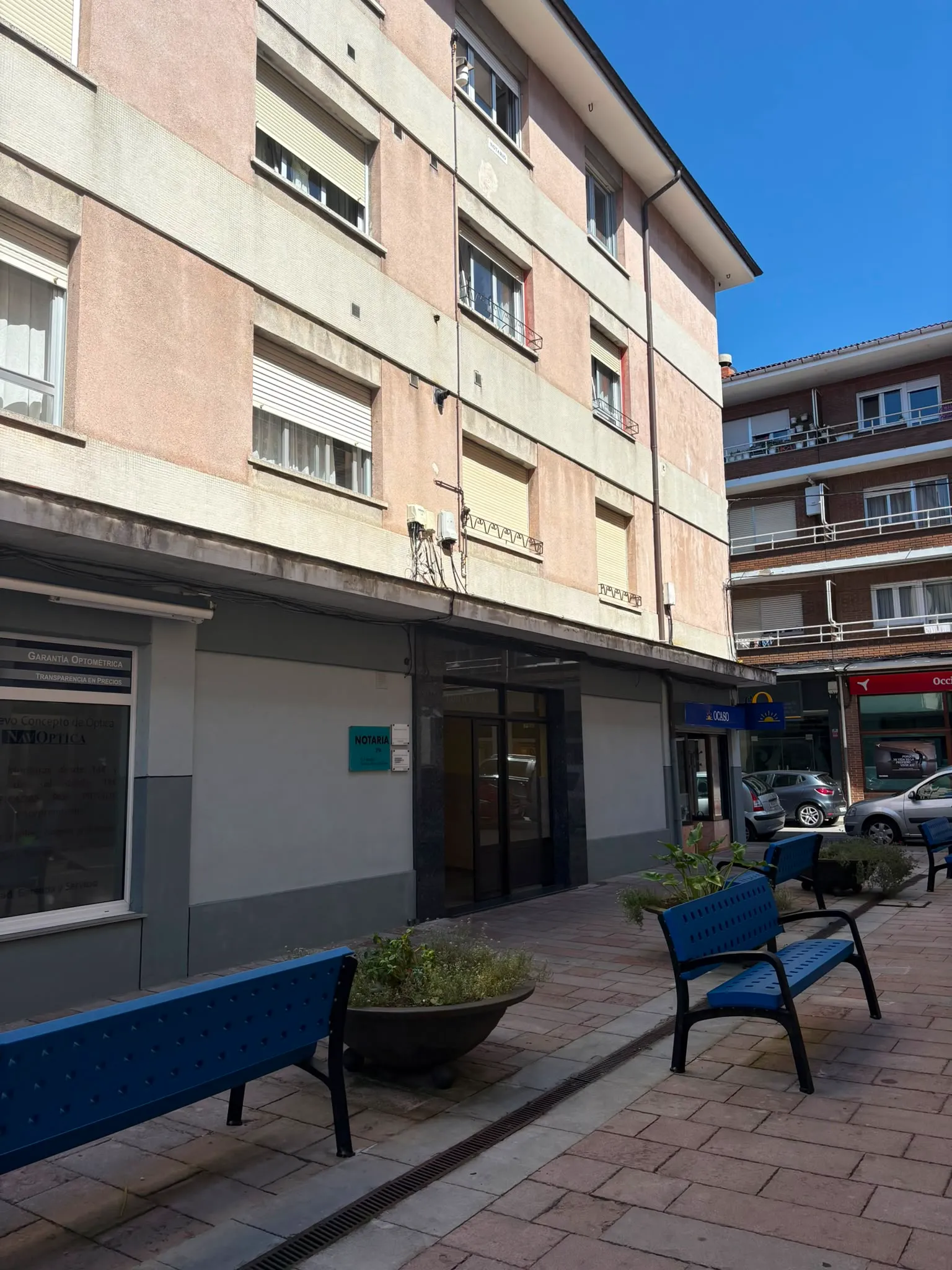 Fachada del edificio de la Notaría